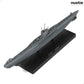 NUOTIE 1/350 U-47 1939 WWII German Kriegsmarine Submarine Battleship Model Type VIIB U-Boat Model Warld War II Alloy Metal Die-cast Military Model with Display Stand Collection Gift for Adult