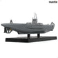 NUOTIE 1/350 U-47 1939 WWII German Kriegsmarine Submarine Battleship Model Type VIIB U-Boat Model Warld War II Alloy Metal Die-cast Military Model with Display Stand Collection Gift for Adult