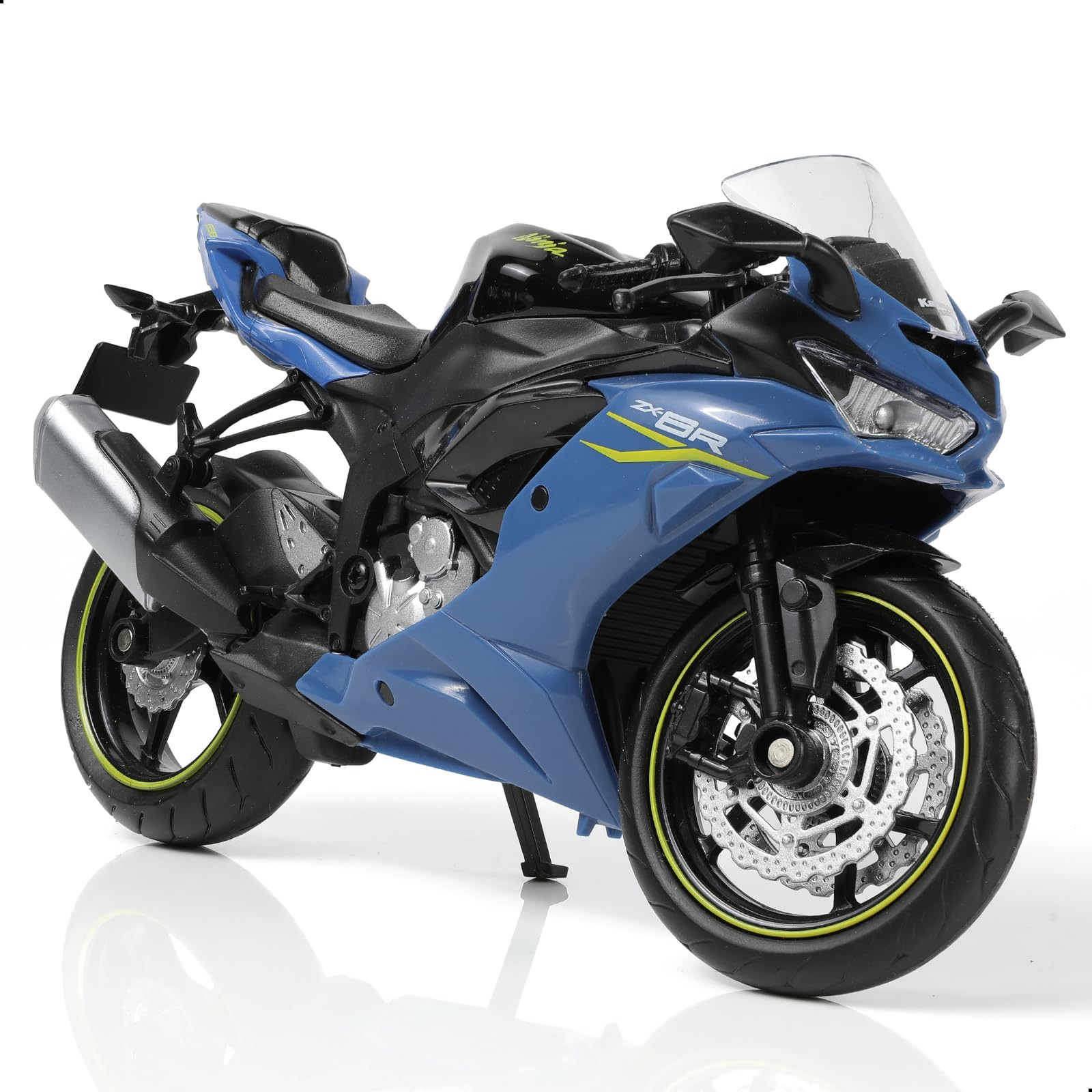 1:12 Die-cast Kawasaki Ninja ZX-6R Sports Bike Scale Model