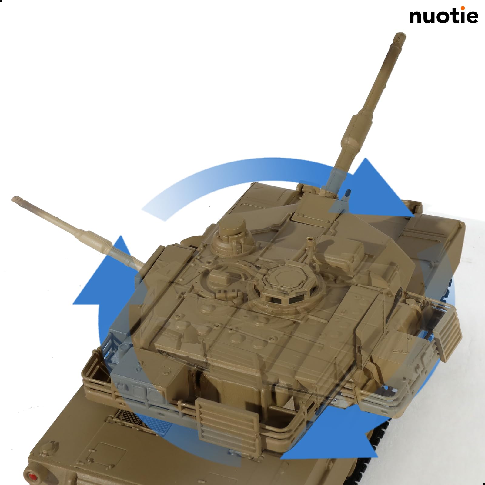 1/72 Die-cast U.S. M1A2 Abrams Military Heavy Tank Scale Model
