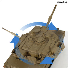 1/72 Die-cast U.S. M1A2 Abrams Military Heavy Tank Scale Model