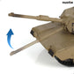 1/72 Scale M1A2 Abrams Military Heavy Tank Model Classic Morden U.S. Diecast Vehicle Tank Model with Transparent Storage Box Gift or Collection for Adults