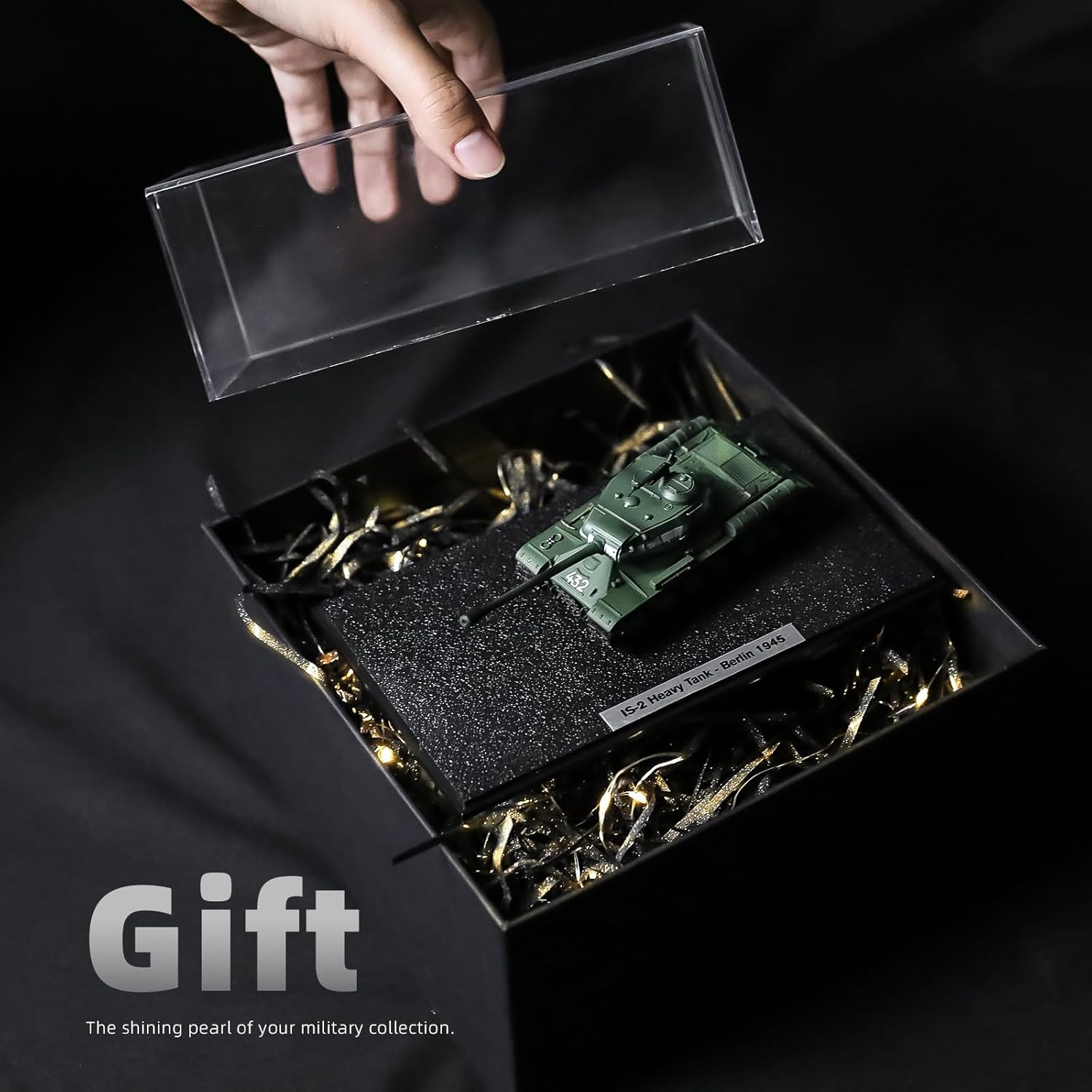 1/72 Die-cast Finished WWII Soviet IS-2 Heavy Tank Scale Model