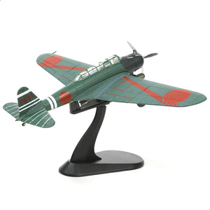 1/72 Japan Type 97 Naval Attack Aircraft Model World War II Retro Warplane Metal Diecast Aircraft Model for Adults Military Enthusiasts Collections or Gift