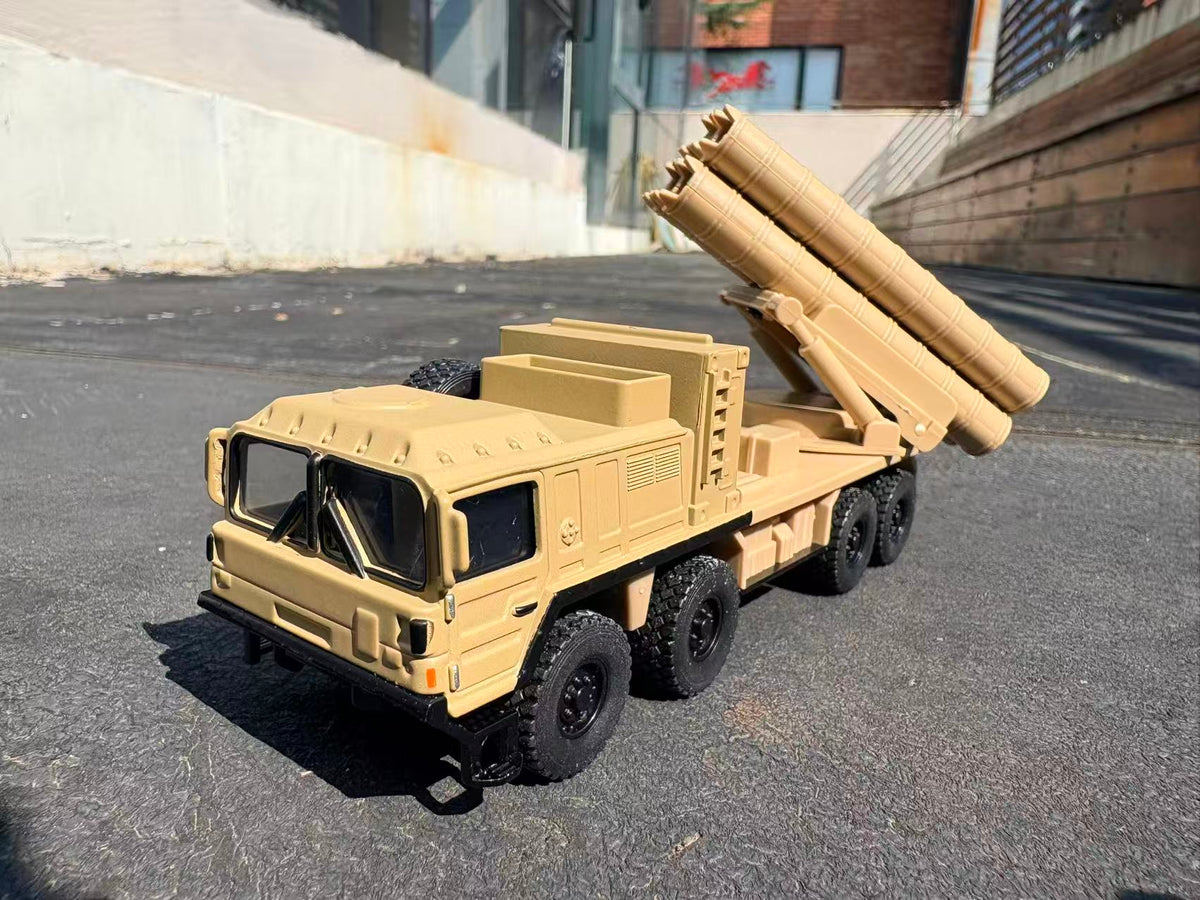 1:64 RMMV MAN SX 8*8 Tactical Truck Diecast metal model By NUOTIE