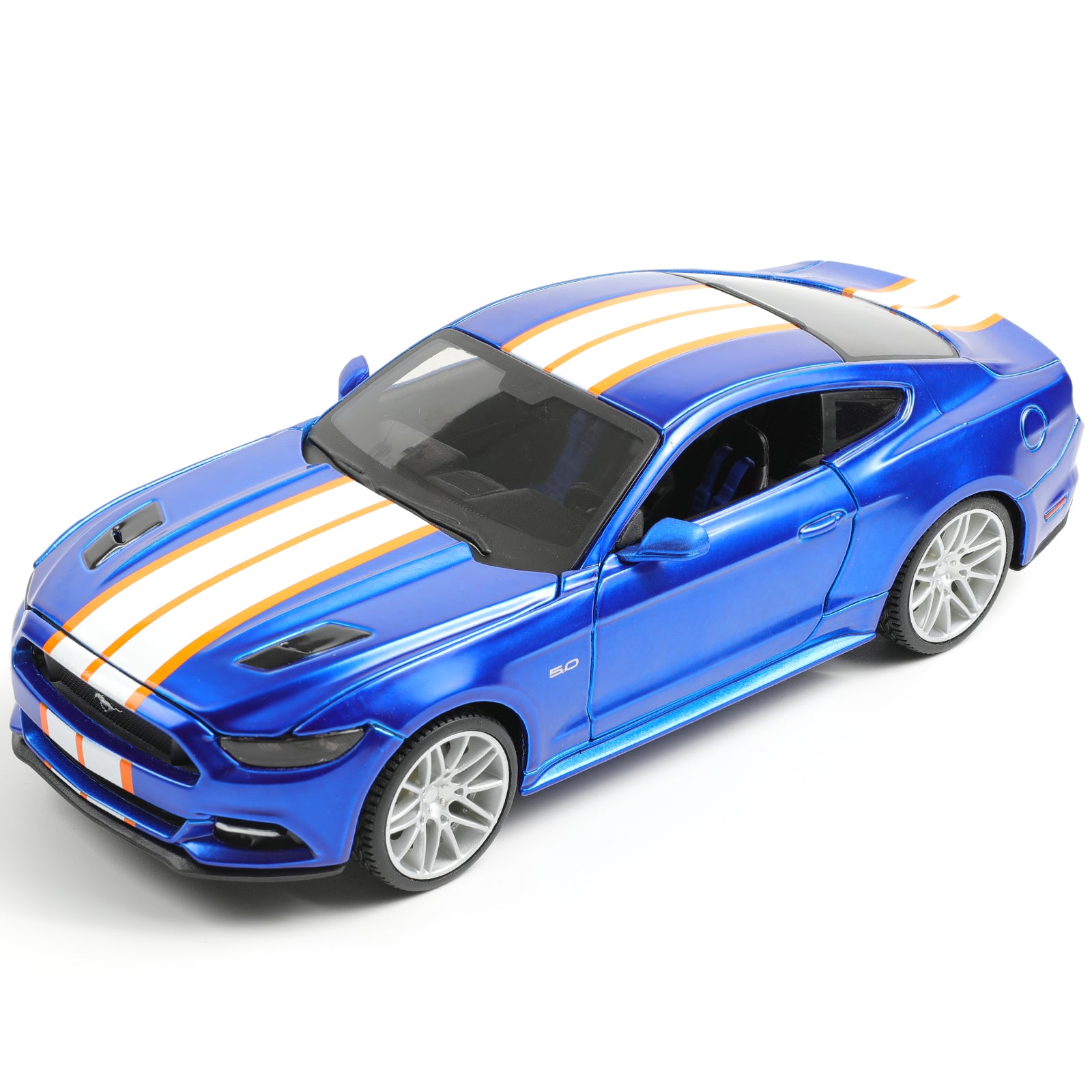 1:24 Die-cast 2015 Ford Mustang GT Muscle Car Scale Model Building Kit