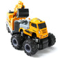 Excavating truck 1:43 Die-cast Model Building Engineering Vehicle Kit Metal car ExcavatorToys Collection Gift