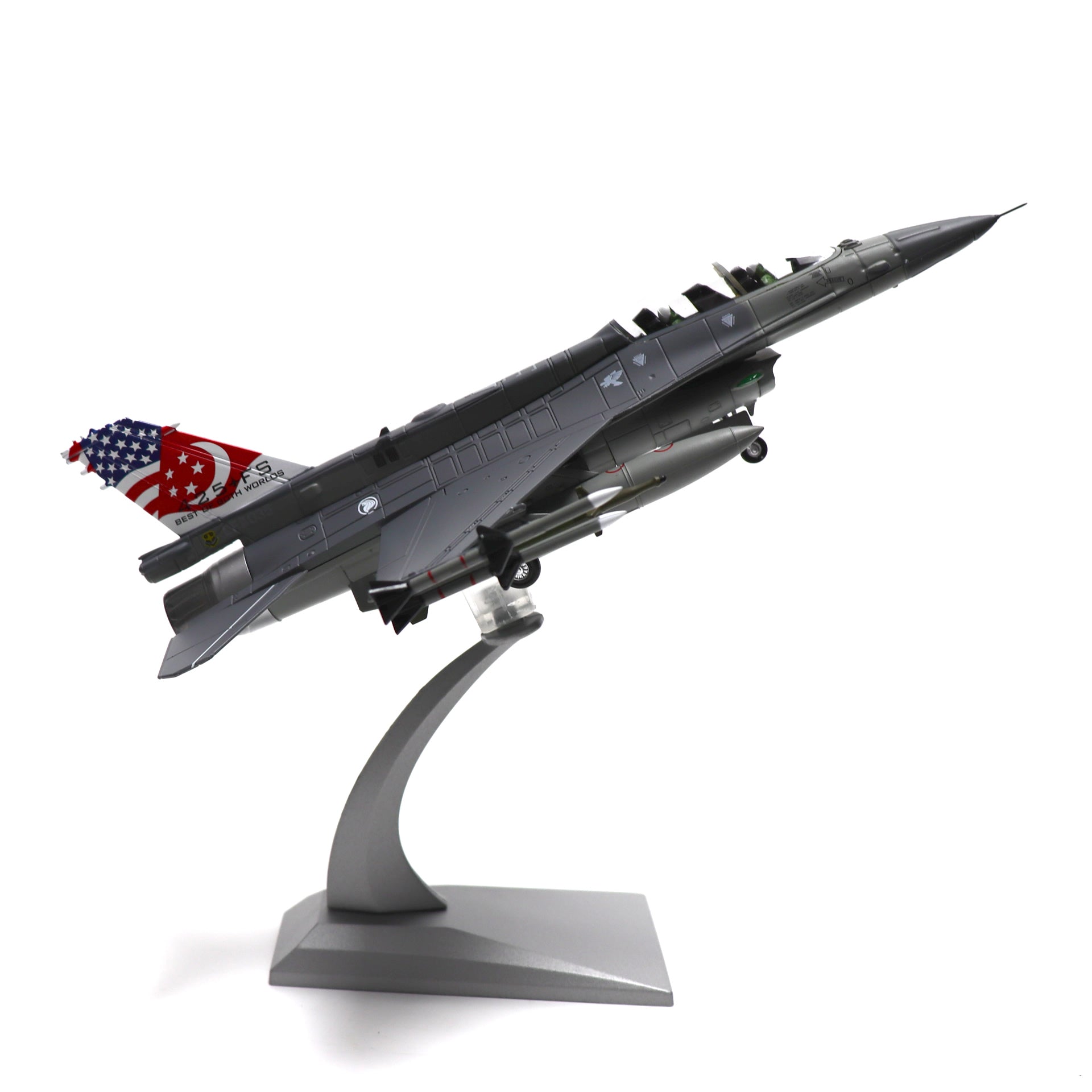 Amazon.com: NUOTIE 1/72 Scale F-16D Fighting Falcon Airplane