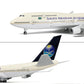 1/160 Saudi Arabian Boeing 747-400 Large Scale Model Airplane Enthusiasts Aircraft