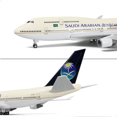 1/160 Saudi Arabian Boeing 747-400 Large Scale Model Airplane Enthusiasts Aircraft