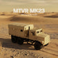 NUOTIE Scale 1：64 MTVR MK23 Medium Tactical Vehicle Die-casting Model Military truck model，Desert camouflage