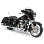 Maisto 2015 Street Glide Special motorcycle toy in black, side profile view