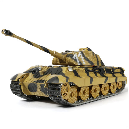 NUOTIE 1/32 Scale Die-cast WWII German Tiger II Tank Model Kit
