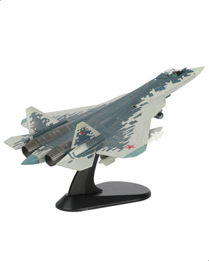 NUOTIE 1:100 Su-57 Felon Fighter Jet Model Diecast Metal Russian Military Aircrft