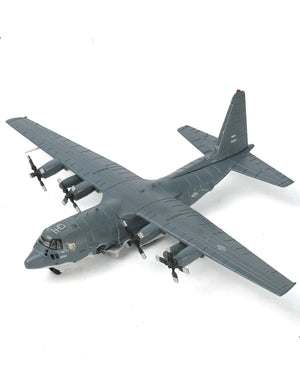 NUOTIE 1/72 Scale AC-130U Spooky II grey aircraft model top view