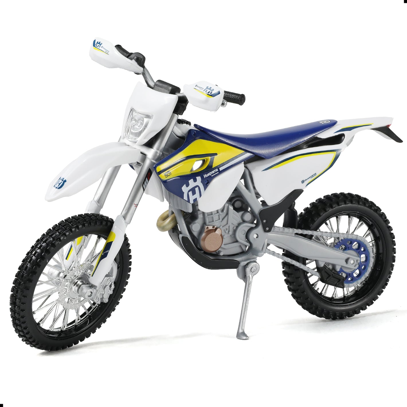 MAISTO 1:12 Dirtbike Motorcycle Model Toy - Realistic Husqvarna FE 501 Replica