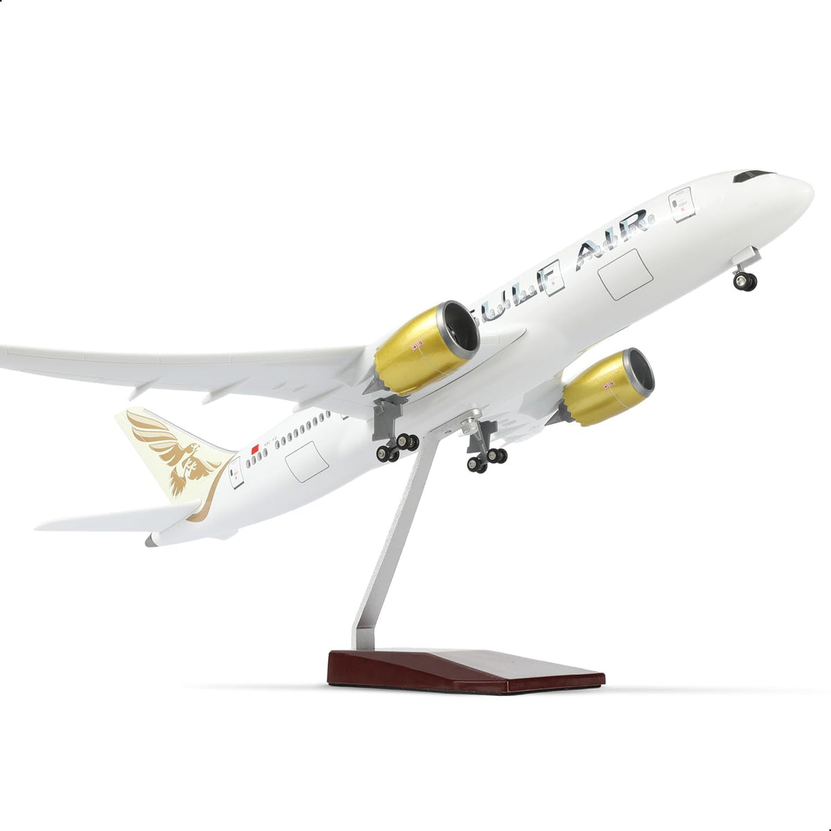 1/130 Large Scale Gulf Boeing 787 Airplane Model with Stand-QIYUMOKE