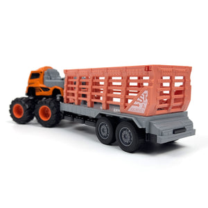 1:43 Die-cast Dump Truck Model Kit, Garbage Removal Truck, Metal Car