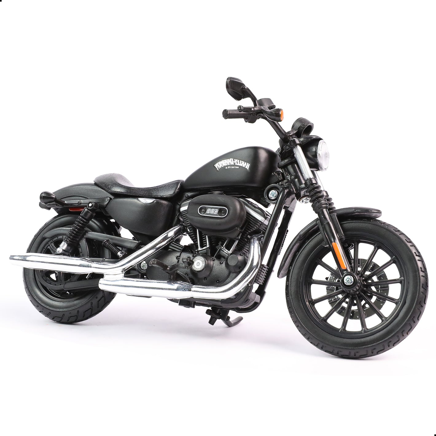 2014 Sportster Iron 883 Motorcycle Toy Compatible for Harley Davidson 1:12 Mini Motorcycle Model diecast Moto for 5-7 inch Doll seat Decoration Moto Toy Gift
