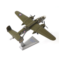 1/72 B-25B Mitchell Diecast Metal Model - WWII "Tokyo Raid" Bomber Aircraft with Stand