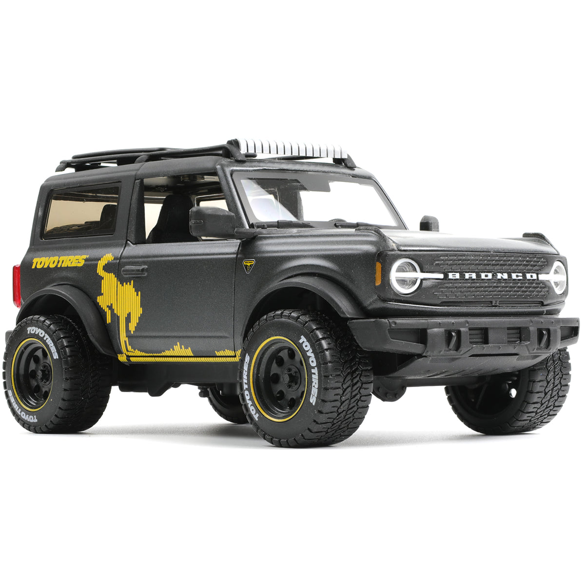1:24 Die-cast 2021 Ford Bronco Badlands Scale Model Building Kit, MAISTO