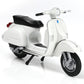 1/18 Scale 2016 Vespa PX Moped Scooter Diecast Model, Red Classic Motorcycle Replica with Display Stand, Adult Collectible & Cake Topper