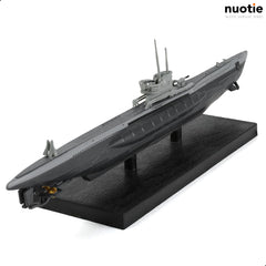 1/350 Die-cast WWII German Kriegsmarine U-552 Submarine Model, Roter Teufel Livery, NUOTIE