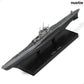 NUOTIE 1/350 U-552-1941 WWII German Kriegsmarine Submarine Battleship Model Roter Teufel U-Boat Model Warld War II Alloy Metal Die-cast Military Model with Display Stand Collection Gift for Adult