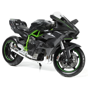 1:12 Motorcycle Model for Kawasaki Ninja ZX-6R Metal Diecast Motorcycle Model Toy Mini Moto Gift