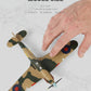 NUOTIE 1/72 Hurricane Mk IIB Fighter Model, Solid Diecast Metal Aircraft