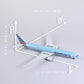 1/150 Boeing 777-300ER AA Airlines 18.5 inchs Large Model Diecast Airplane Model Kits with Stand Airlines Model Display Collectible for Aviation Enthusiast Gift