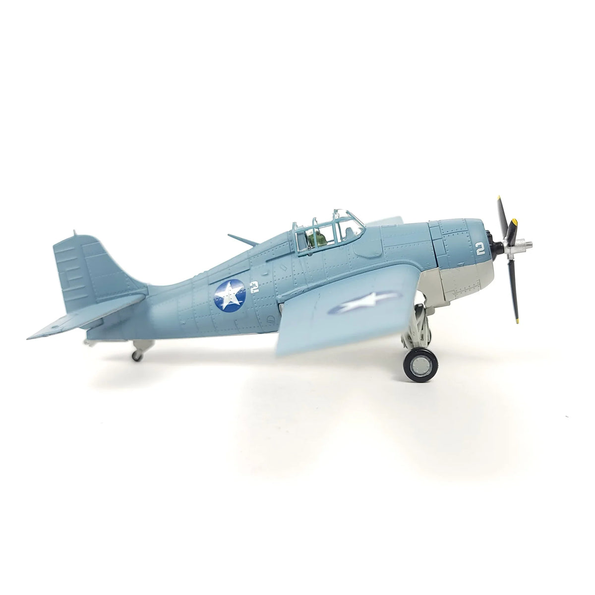 NUOTIE Model F4F Wildcat navy aircraft side profile