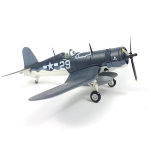 NUOTIE Model 1/72 Scale F4U Corsair navy aircraft, front view