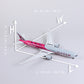 1/150 Boeing 777-300ER A7-BEB Qatar Airways 18.5 inchs Large Model Diecast Airplane Model Kits with Stand for Aviation Enthusiast Gift (World Cup Commemorative Livery)