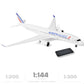 QIYUMOKE 1/144 Large Scale France A350 Airplane Model Kits for Airbus A350 Dreamliner Airlines Resin Plane Model with Display Stand for Adult Aviation Enthusiast Gift or Display Decorations