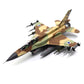 NUOTIE 1/72 Scale F-16I Soufa Multirole Fighter Airplane Pre-Build Model Kits Finished Diecast Aircraft Metal Jet Model Display Collection or Gift (F-16I-Israel)