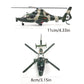 1:100 Dolphin SA365N/N1（Z9）Helicopter Model Kit Gunship Diecast Attack Helicopter Suitable for Collect and Gift