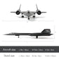Air Force One 1:72 Diecast Metal SR-71 Blackbird Model