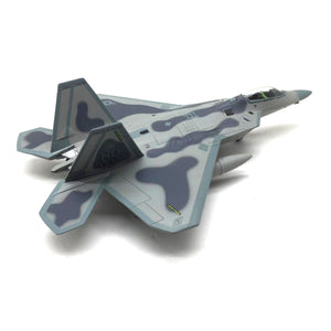 NUOTIE 1/100 USA F-22 Raptor Fighter Attack Diecast Airplanes Military Display Model Aircraft for Collection Fighter Model