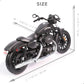 2014 Sportster Iron 883 Motorcycle Toy Compatible for Harley Davidson 1:12 Mini Motorcycle Model diecast Moto for 5-7 inch Doll seat Decoration Moto Toy Gift