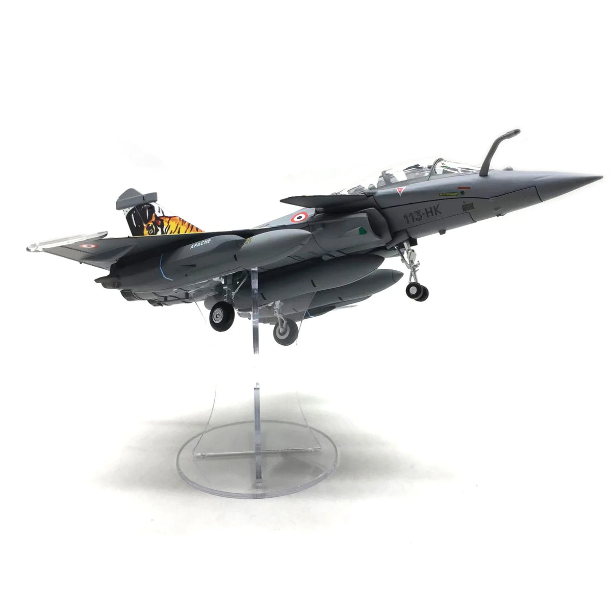 NUOTIE 1/72 Dassault Rafale B navy aircraft with tiger stripes, front view