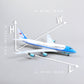 1/160 Boeing 747-200B VC-25A Airforce One 17 inchs Large Model Diecast Airplane Model Kits with Stand Airlines Model Plane Display Collectible for Adult