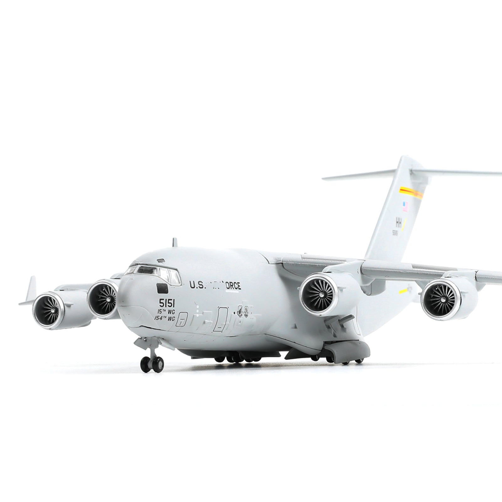 1/200 C-17 Globemaster III Diecast Metal Model - USAF Transport Jet (Harbor-Hickam AFB 154th WG)