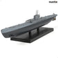 NUOTIE 1/350 U-181-1942 WWII German Kriegsmarine Submarine Battleship Model Type IXD2 U-Boat Model Warld War II Alloy Metal Die-cast Military Model with Display Stand Collection Gift for Adult