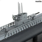 NUOTIE 1/350 U-181-1942 WWII German Kriegsmarine Submarine Battleship Model Type IXD2 U-Boat Model Warld War II Alloy Metal Die-cast Military Model with Display Stand Collection Gift for Adult