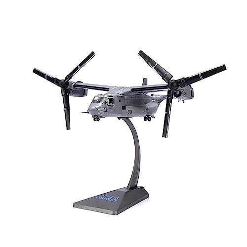 1/72 V-22 Osprey Diecast Metal Model - US Navy Foldable Tiltrotor Aircraft with Stand by NUOTIE