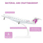 1/150 Gulfstream Qatar Diecast Business Jet Model Airplane with Display Stand