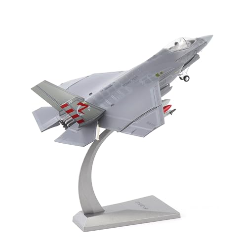 1/72 F-35A Lightning II Diecast Metal Model - USAF EDW AFB AF-01 Stealth Fighter Jet with Stand by NUOTIE