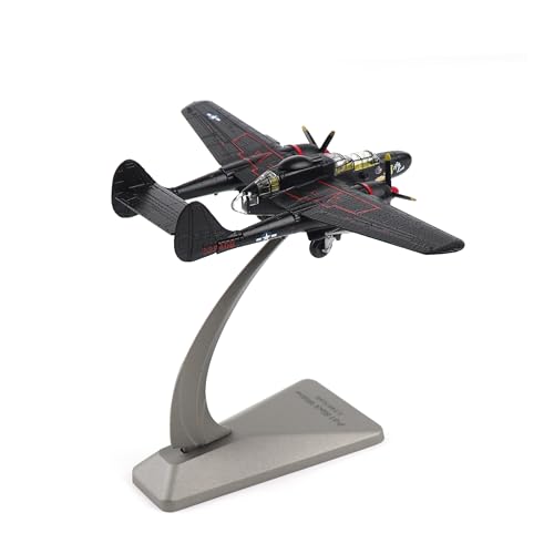 1/144 Scale Northrop P-61B Black Widow Diecast Metal Model - WWII US Night Fighter