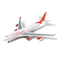 1/160 Air India Scale Model Airplane Boeing 747-400 Plane for Adult Aviation Enthusiasts Aircraft